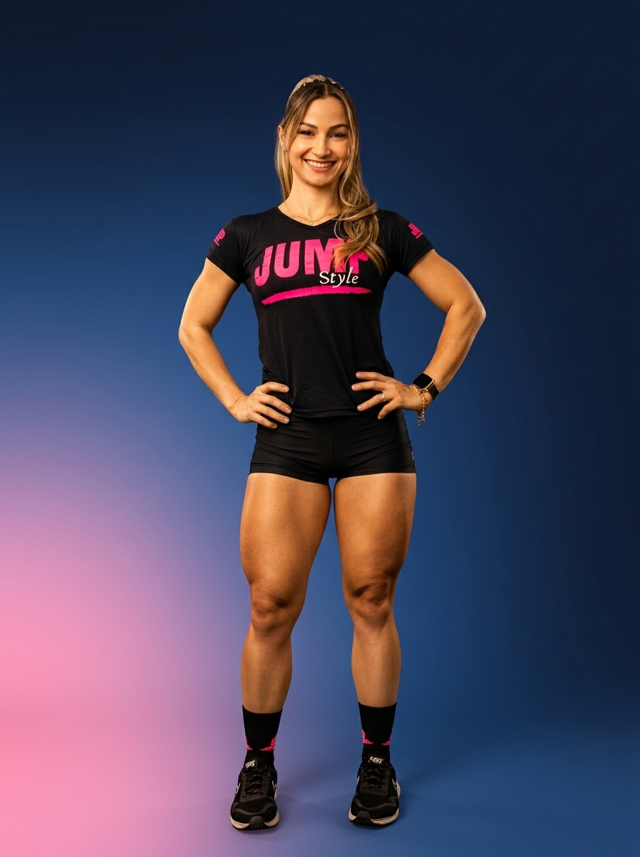 Elaine, treinadora de Jump